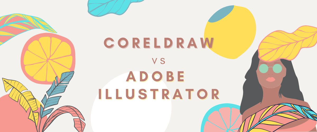 difference in menu in corel vs illustrator