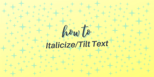 2 Ways to Italicize or Tilt Text in Adobe Illustrator