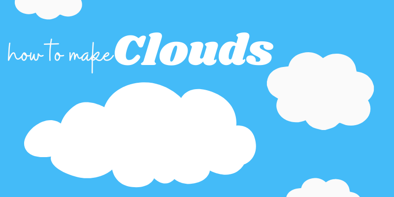 How to Make Clouds in Adobe Illustrator (Vector & Drawing)