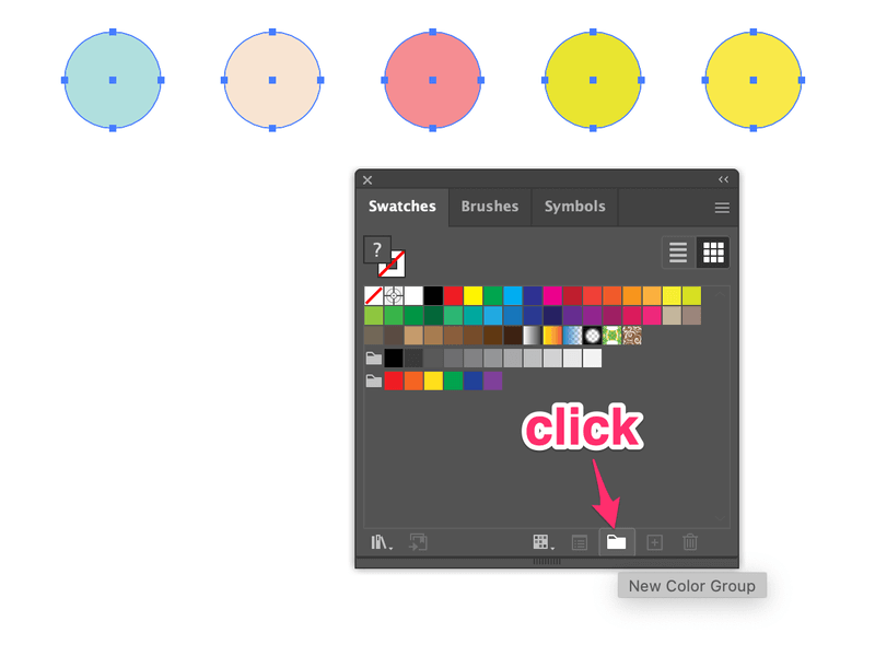 3 Quick Ways Make Color Palette in Adobe Illustrator