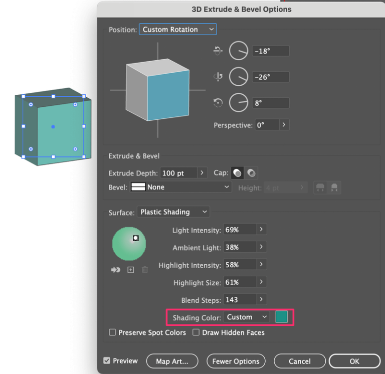 2 Ways to Make a Cube in Adobe Illustrator (2D & 3D)