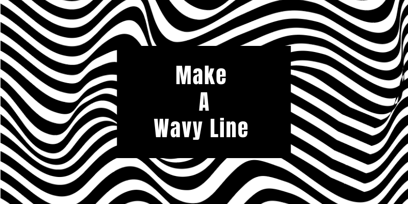 wavy line