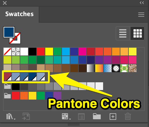 download pantone color swatches illustrator